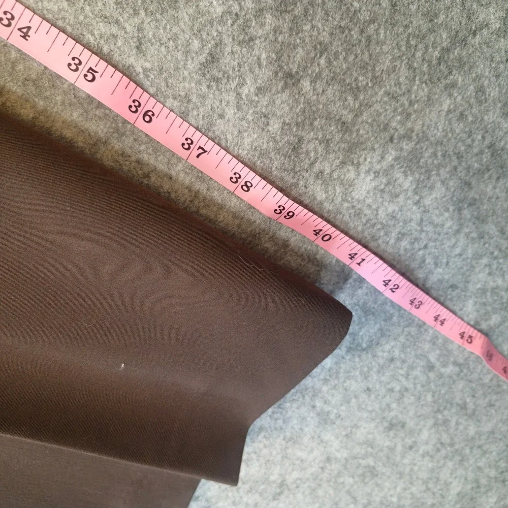 Larry Levine Petite Brown Straight Leg Dress Pants Womens 16P NWT Office Career